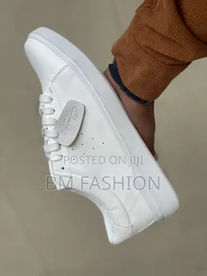Clarks White Smooth Men's Shoes