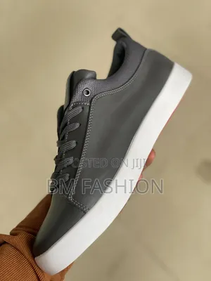 The Bold Grey Polo Sneakers