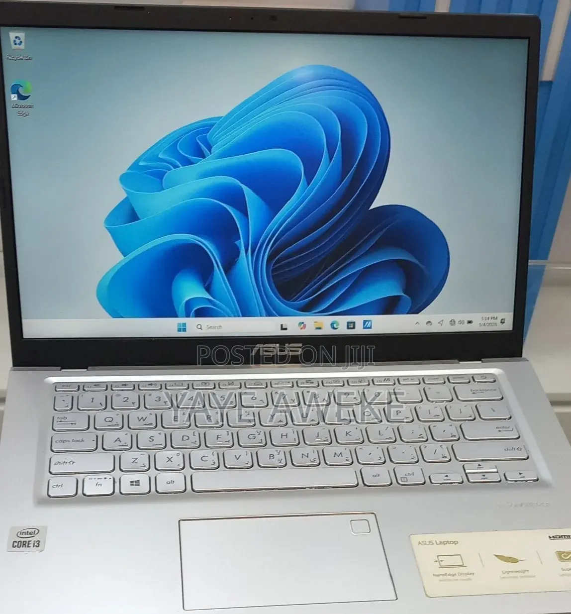 New Laptop Asus VivoBook 15 X505BA 4GB Intel Core i3 SSD 512GB