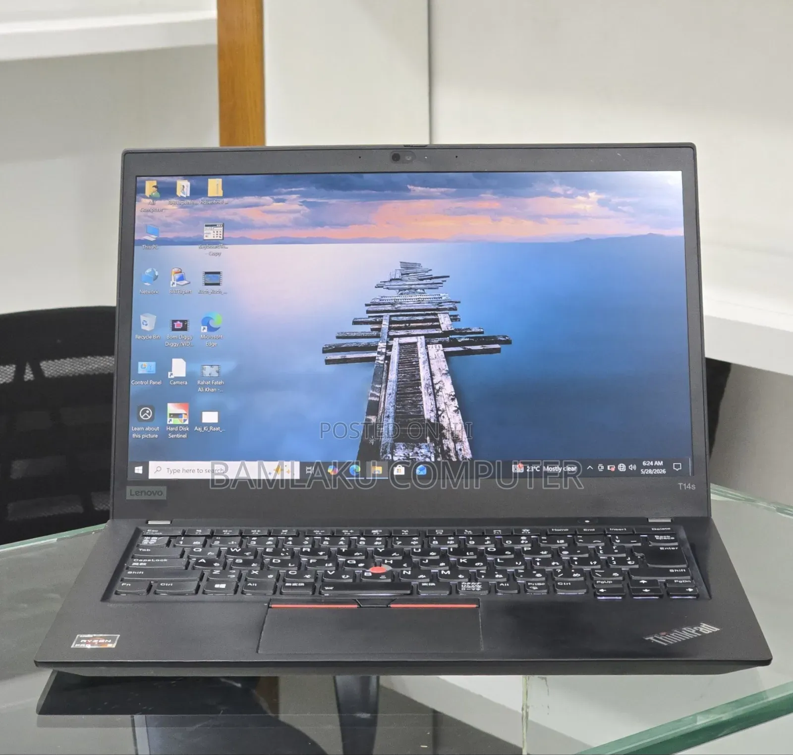New Laptop Lenovo ThinkPad T14s Gen 2 16GB AMD Ryzen 5 SSD 512GB
