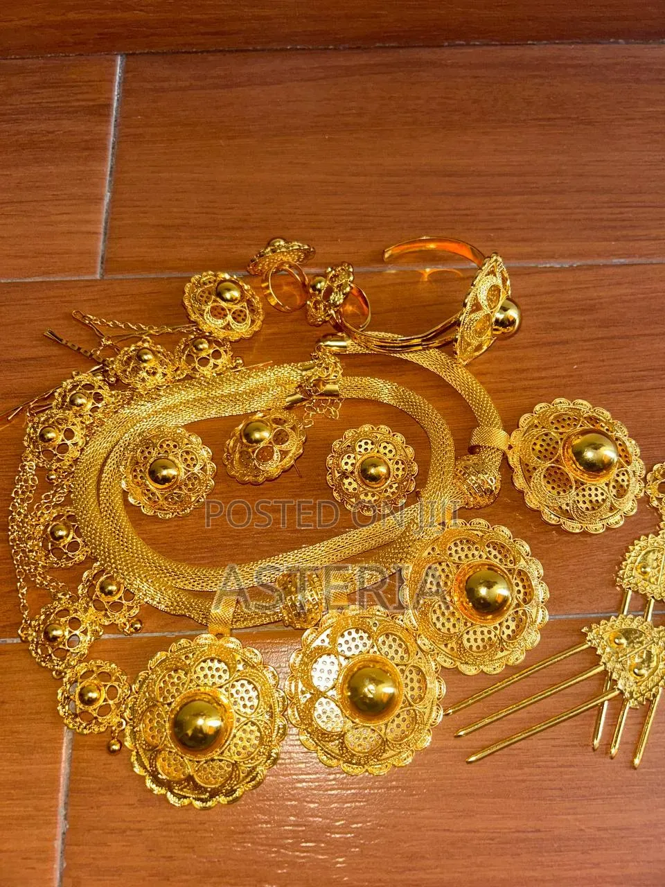 Full Jewellery Set for Women, የማይለቅ