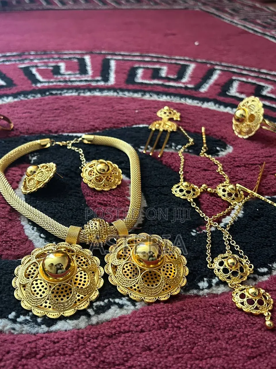 Full Jewellery Set for Women, የማይለቅ