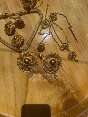 Full Jewellery Set for Women, የማይለቅ