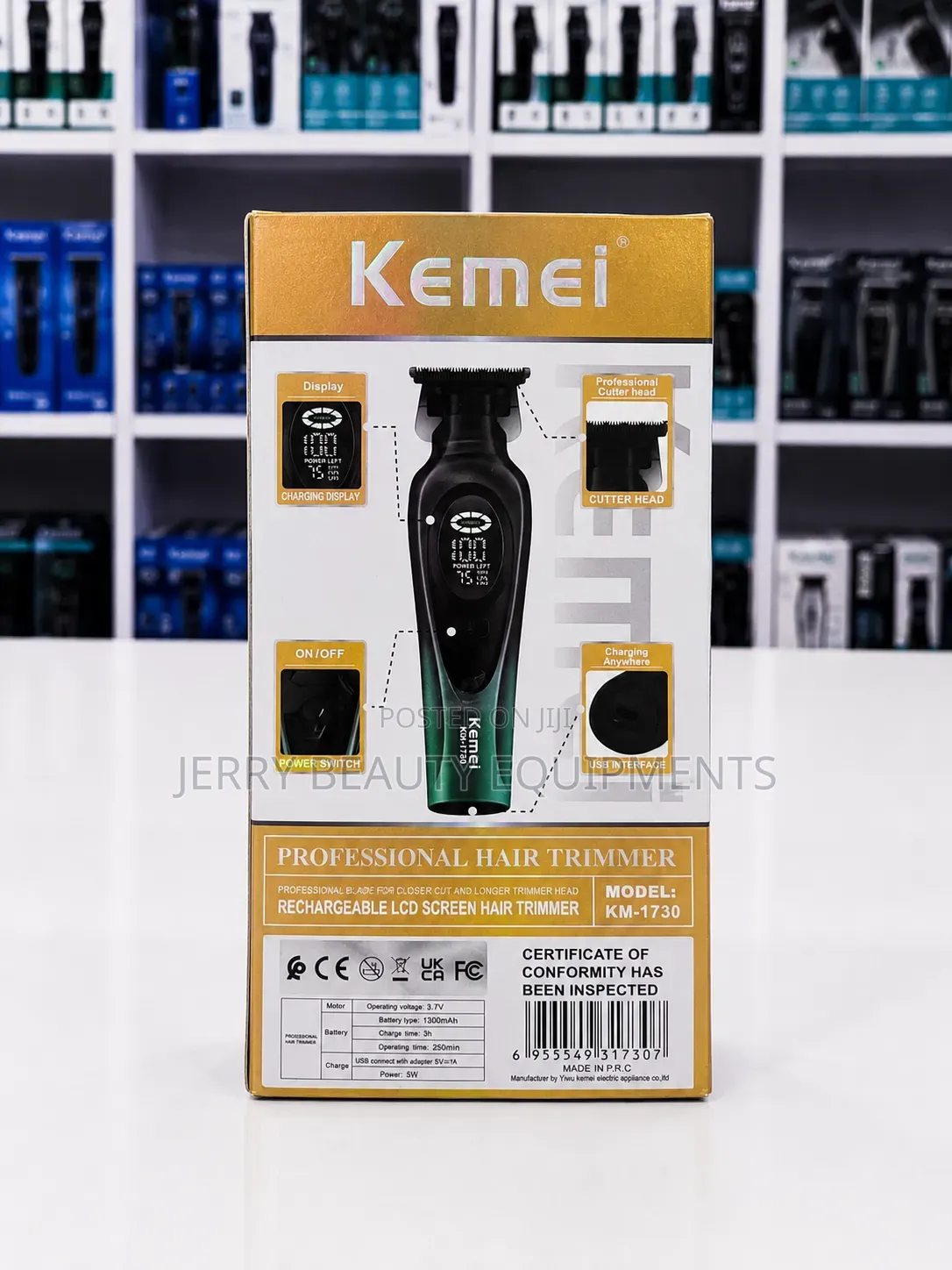 Kemei1730 Model Hair Trimmer