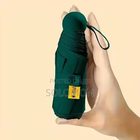 Mini Uv Resistant Pocket Umbrella (ባለ 8 ሽቦ ጃንጥላ)
