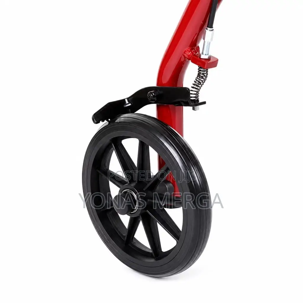 4-Wheel Walker With Seat Chair咋鄜secure Braking System Loop-Style Hand