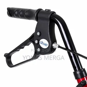 4-Wheel Walker With Seat Chair咋鄜secure Braking System Loop-Style Hand