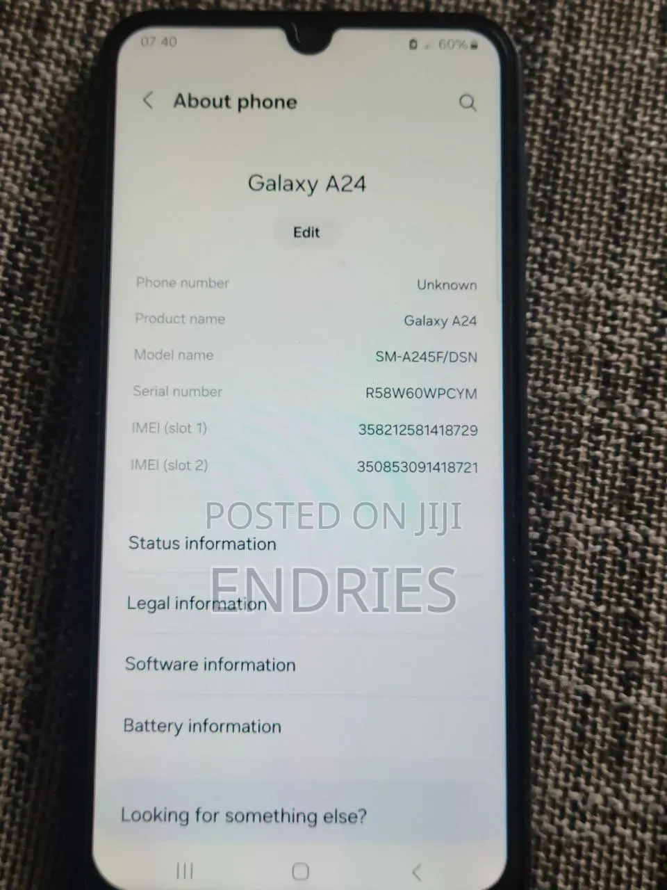 Samsung Galaxy A24 4G 128 GB Black
