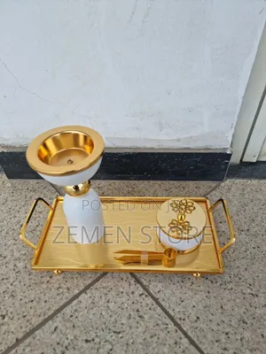 ዘመናዊ የዕጣን ማጨሻ ከነ ሰርቪሱ | Luxury Incense Burner Set With Tray