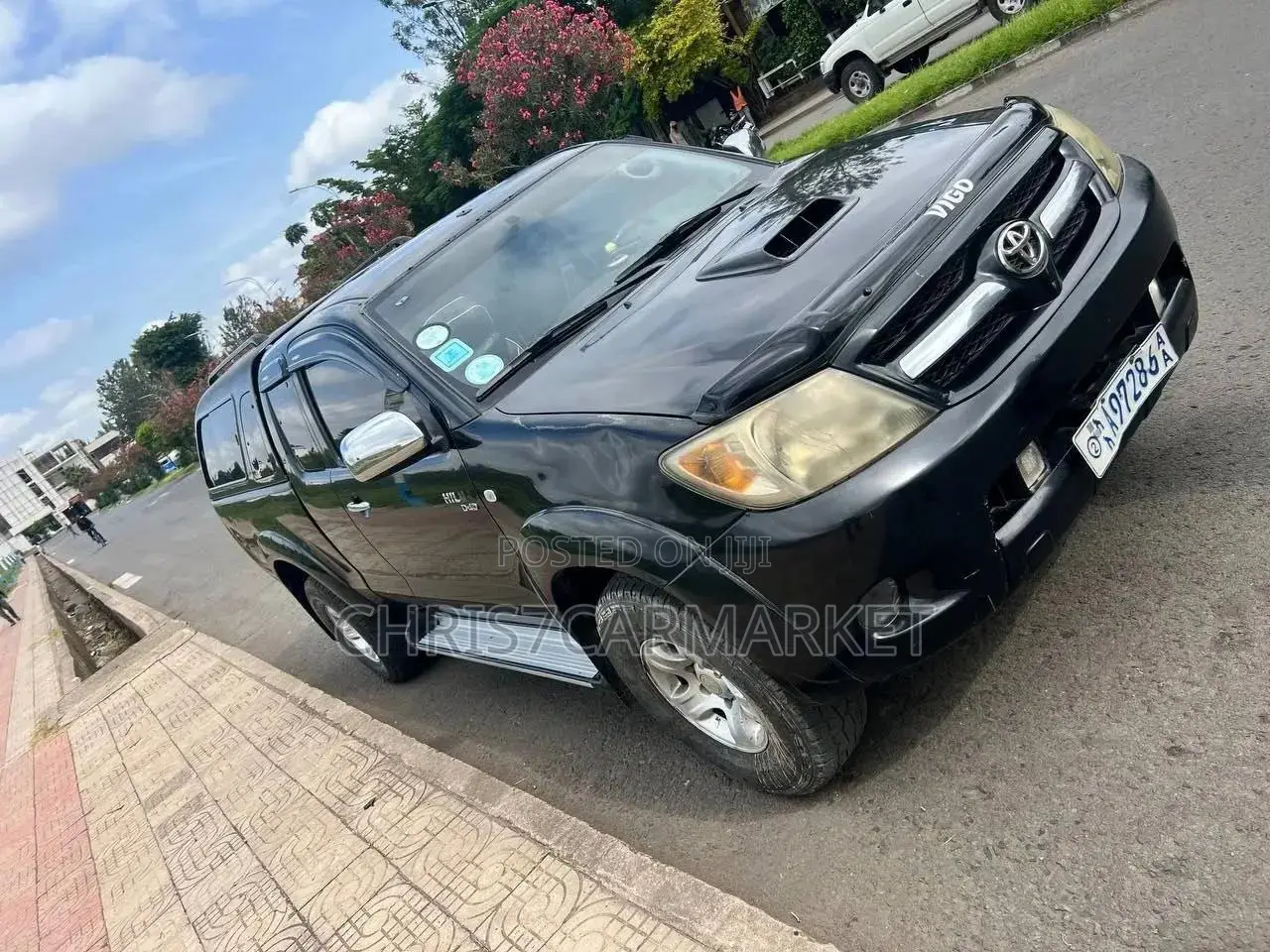 Toyota Hilux 2.5 D-4D Extra Cab 2008 Black