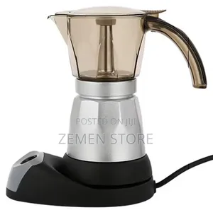 ዘመናዊ የኤሌክትሪክ ቡና ማፍያ ማሽን | 6 Cups Electric Espresso Maker
