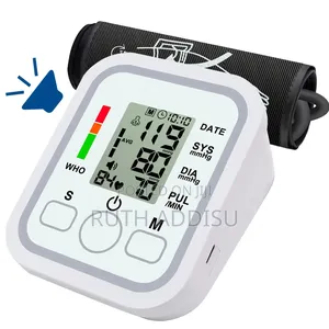 All-in-One Portable Upper Arm Blood Pressure Monitor | Large LCD