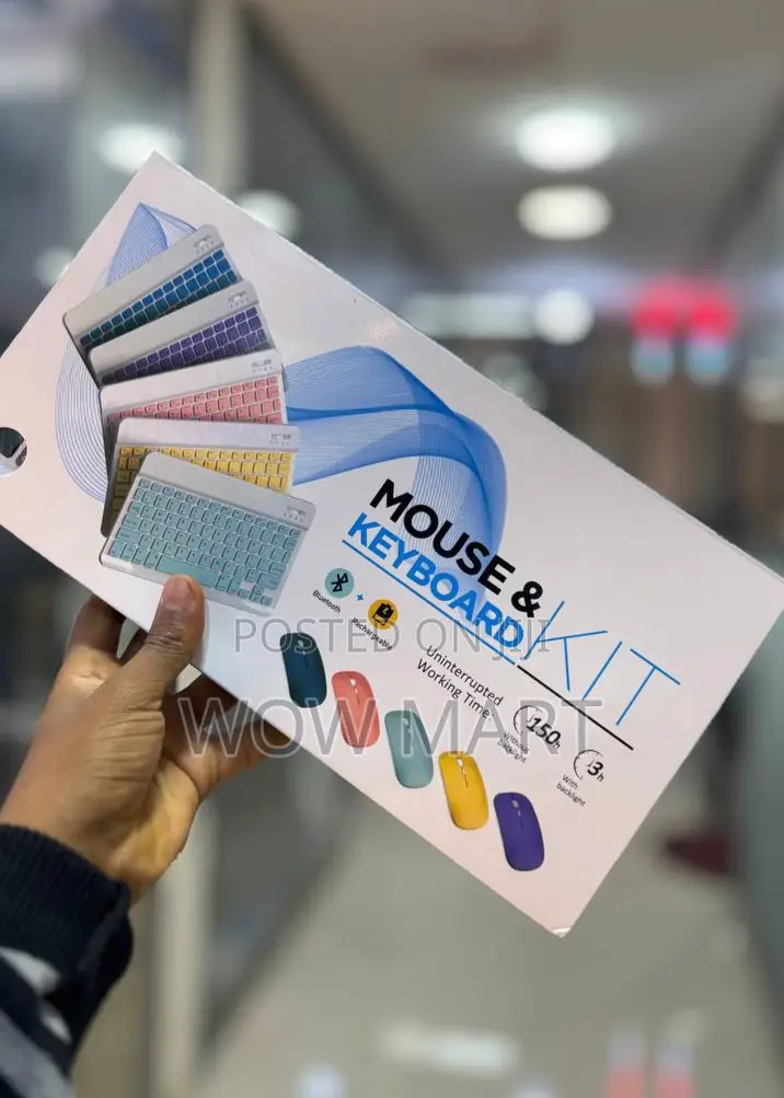 Bluetooth Wireless Mouse Keyboard Kit