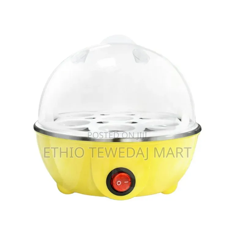 Egg Cooker for Hard Boiled Eggs ኤሌክትሪክ እንቁላል መቀቀያ