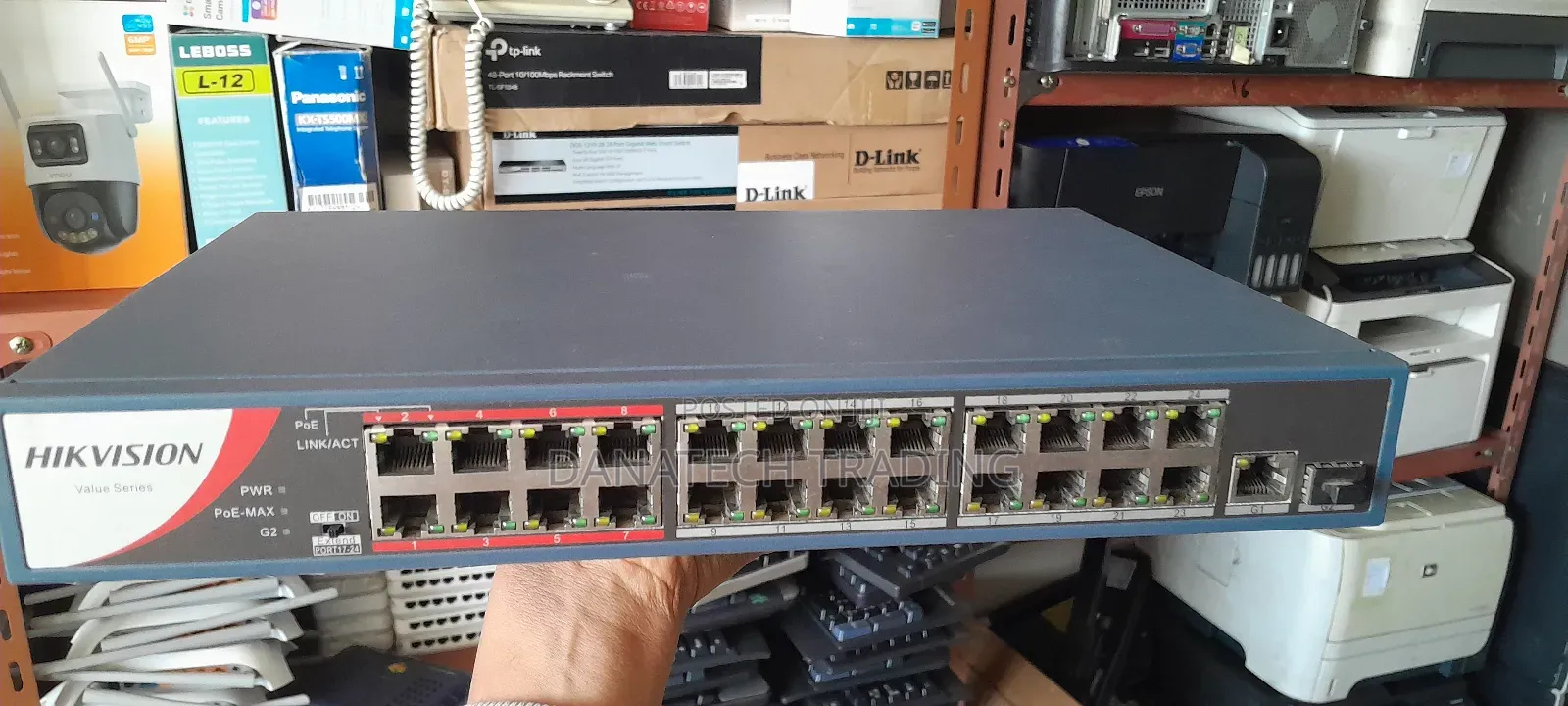 Hikvision Poe Switch 24 Port Switch