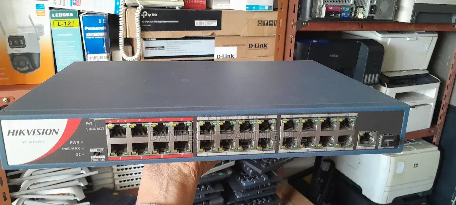 Hikvision Poe Switch 24 Port Switch