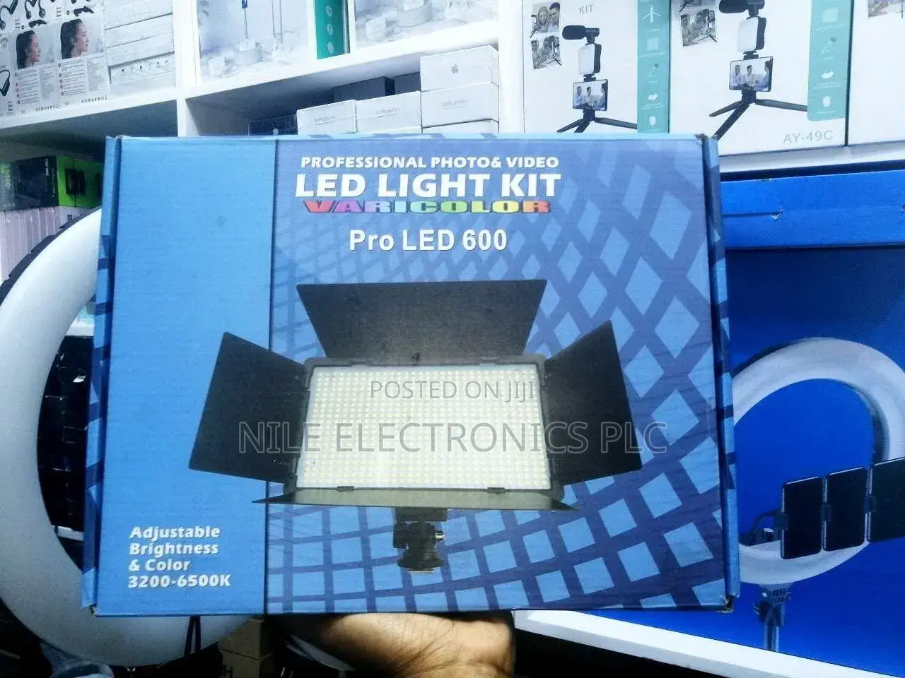 Pro Led 600 Professional Photo Video Led Light Kit