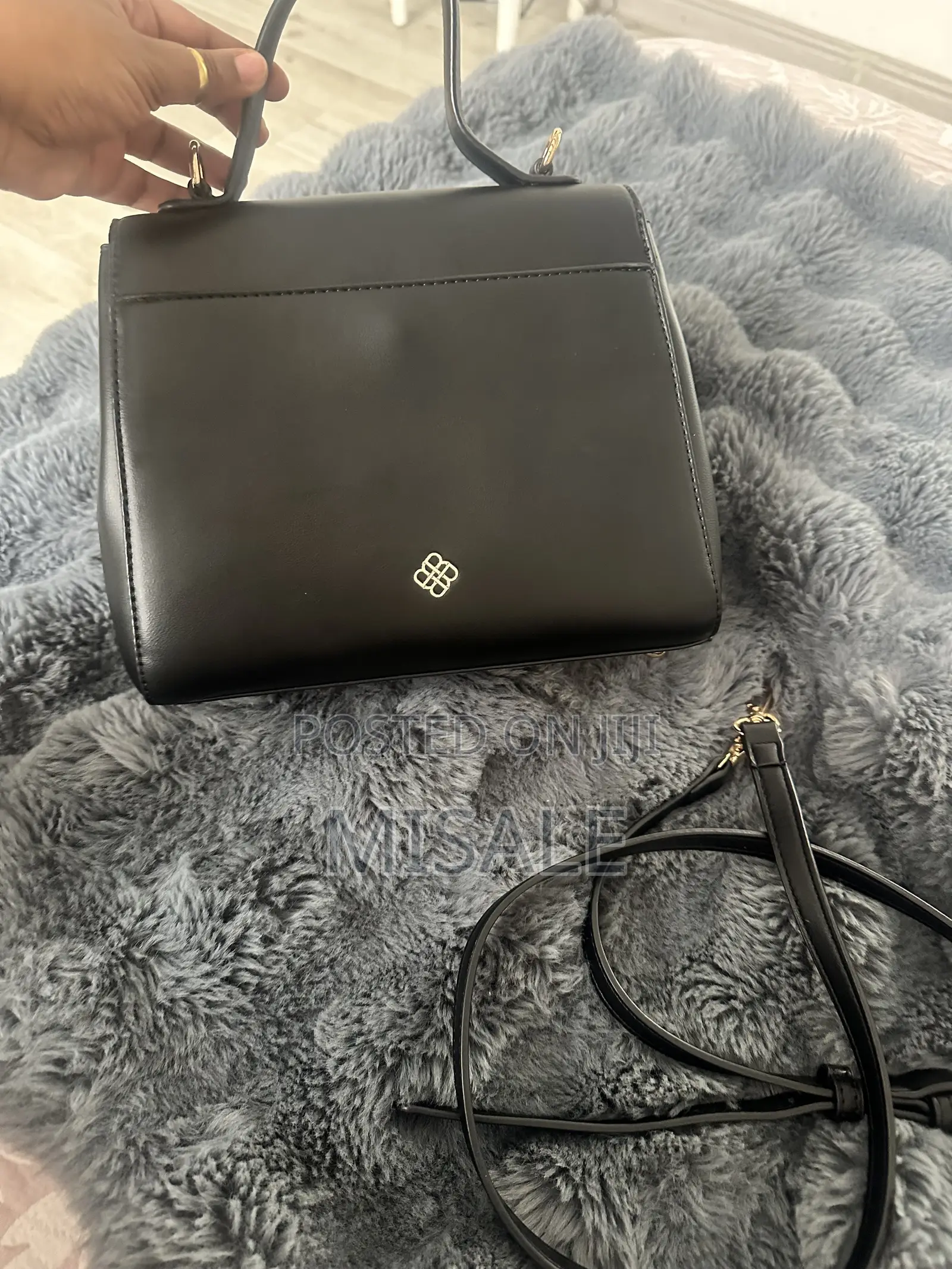 Medium Size Black Bag Cross Body