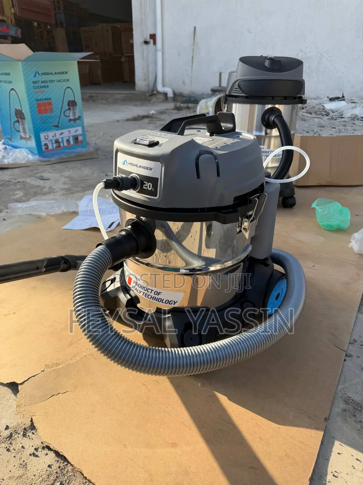 Highlander Steem Vacuum Cleaner 20l