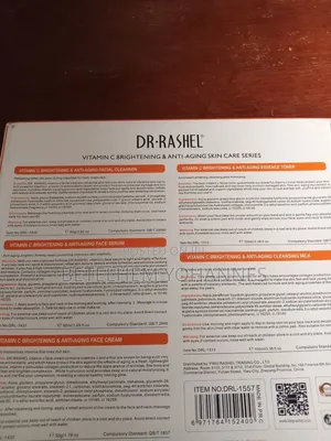Dr.Rashel Skin Care Products