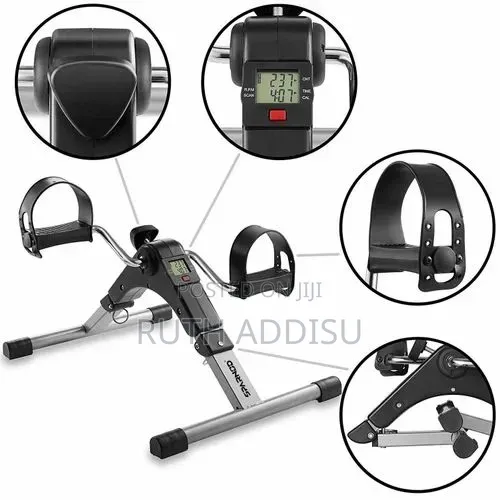Uten Folding Pedal Exerciser, Mini Under Desk Exercise Bike Brand New