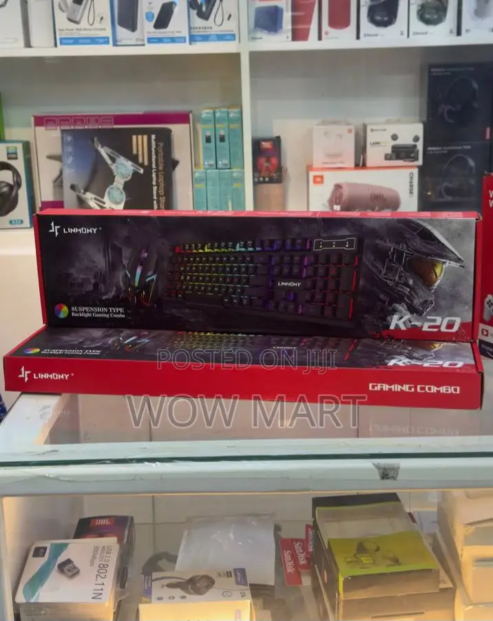 K-20 Gaming Keyboard and Mouse