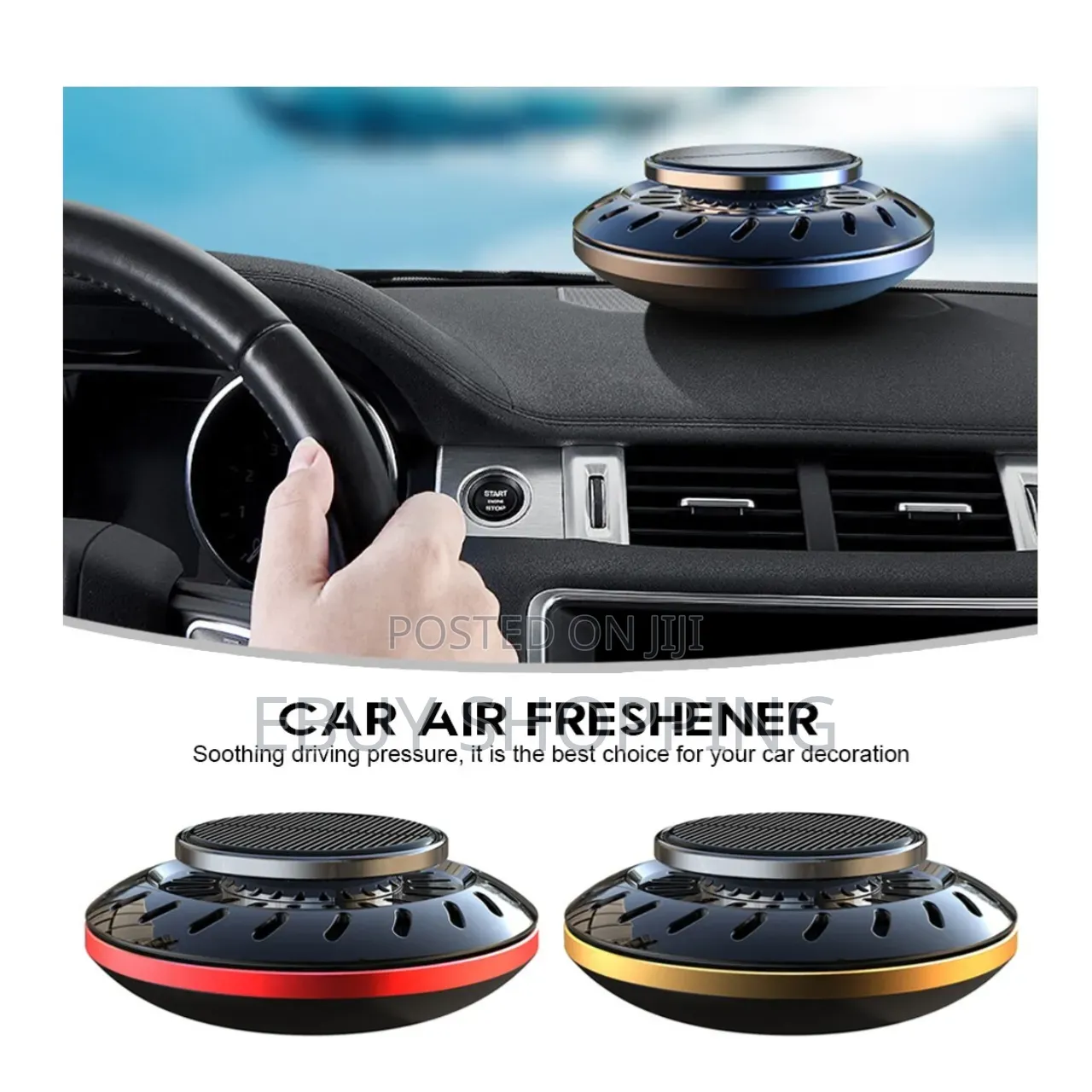 Vortex Solar Air Humidifier – Auto Interior Freshener Moisturizer