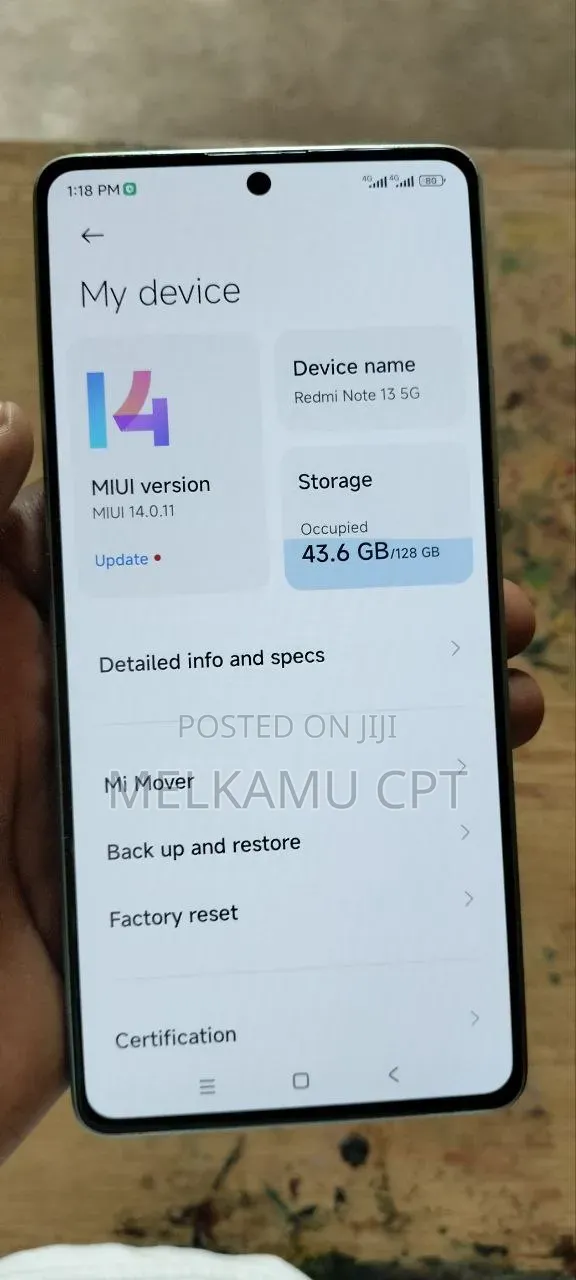 Xiaomi Redmi Note 13 Pro 5G 128 GB Blue