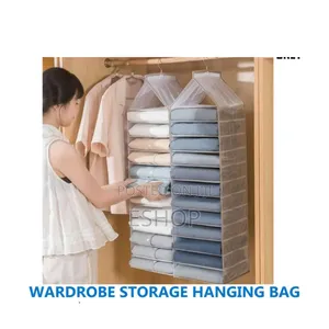 6-Layer Closet Extender for Coats, T-Shirts Linens