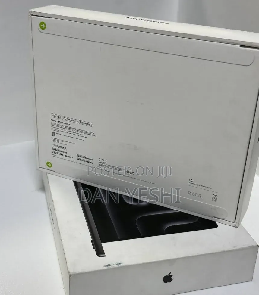 New Laptop Apple MacBook Pro 2025 M5 14-inch 16GB Apple M5 SSD 1T