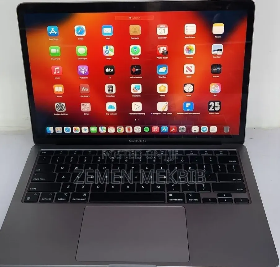 New Laptop Apple MacBook Air 2020 M1 8GB Apple M1 SSD 256GB