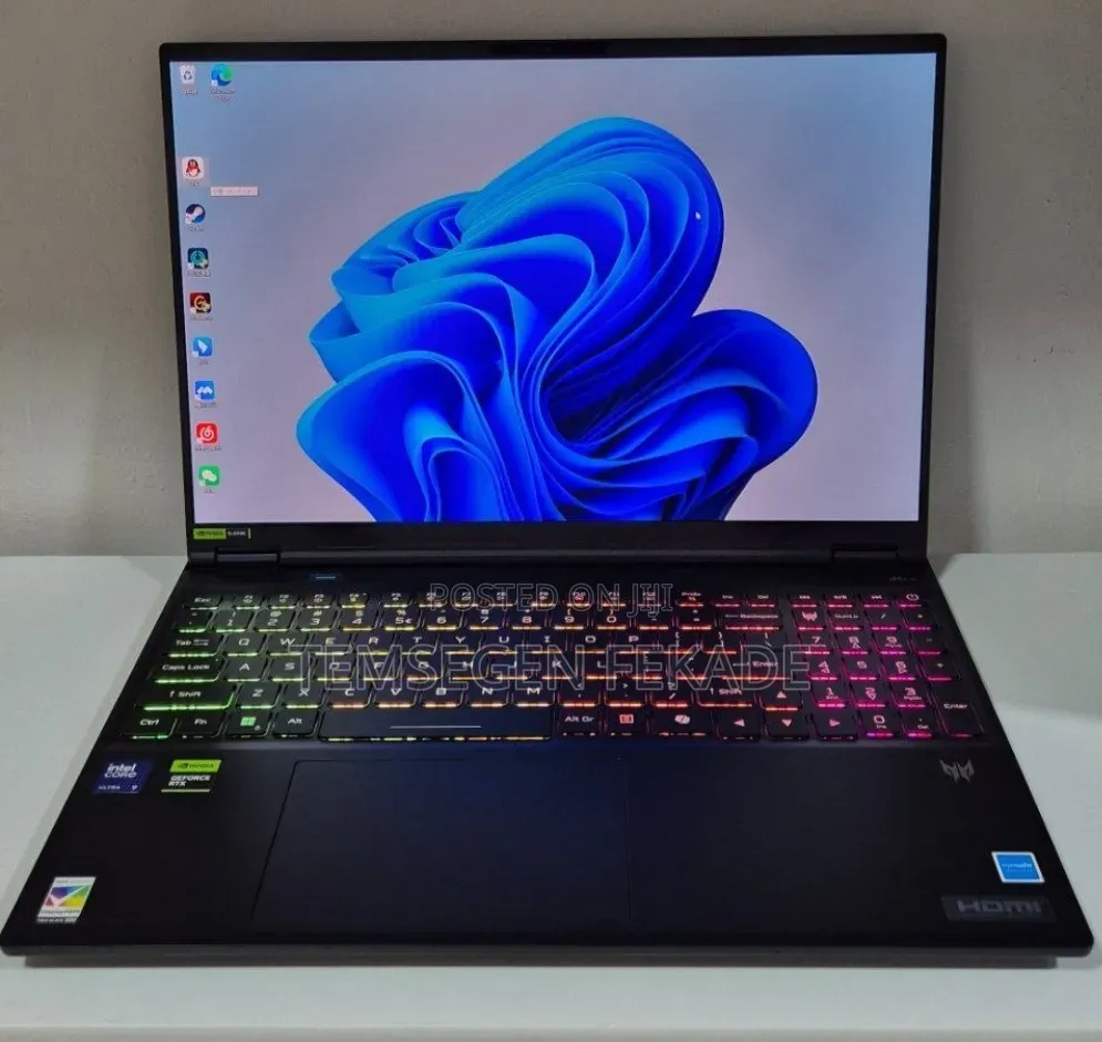New Laptop Acer Predator Helios Neo 16 16GB Intel Core Ultra 9 SSD 1T