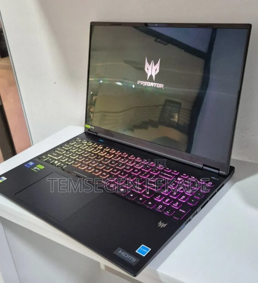 New Laptop Acer Predator Helios Neo 16 16GB Intel Core Ultra 9 SSD 1T