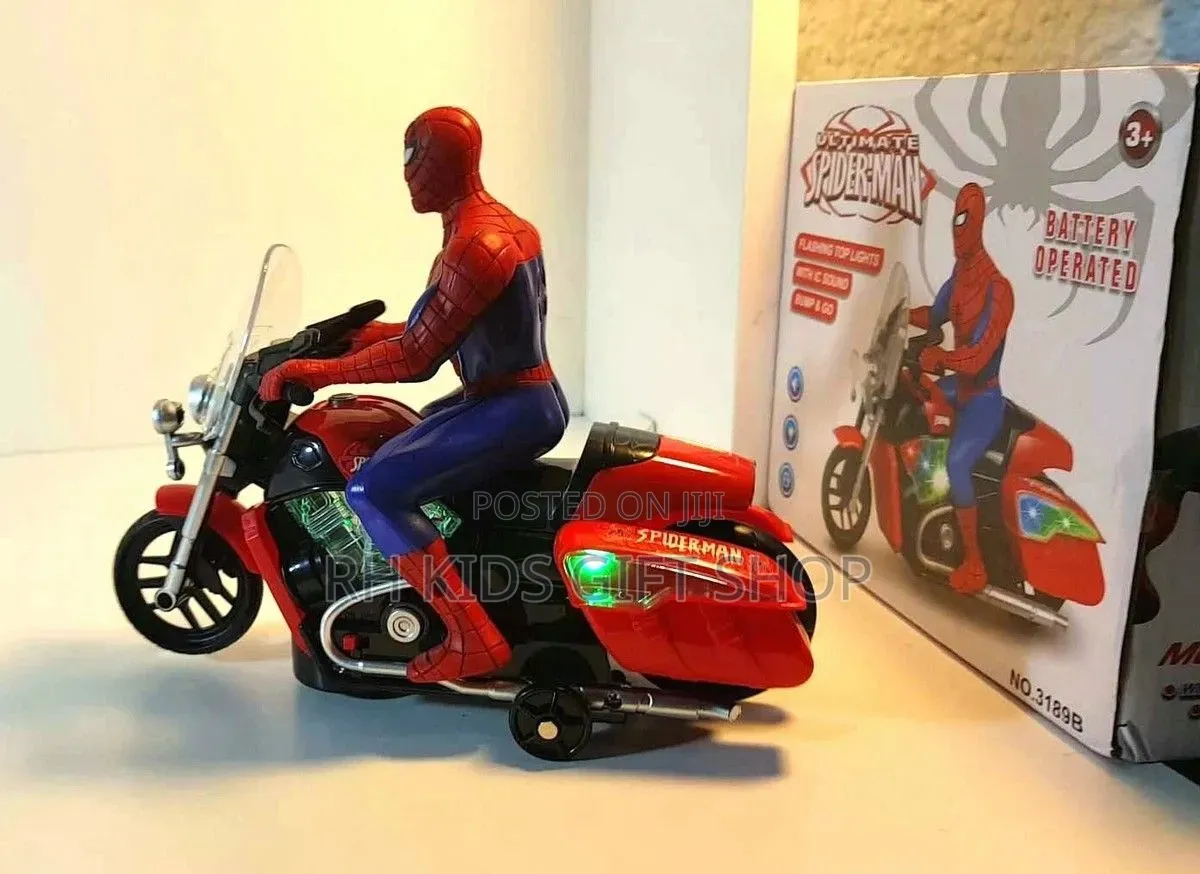 Spiderman Moter Bike Toys