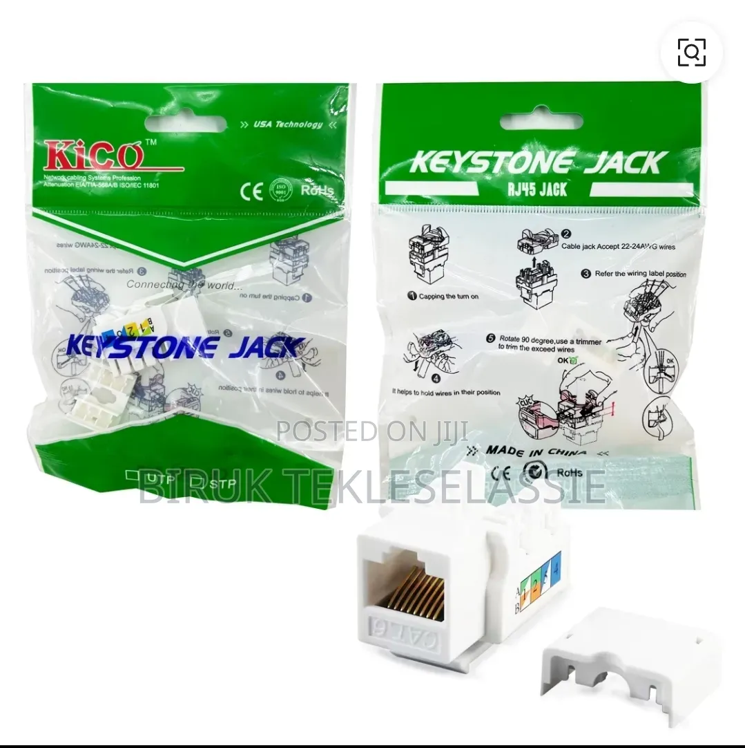 Kico Keystone Jack With Plate