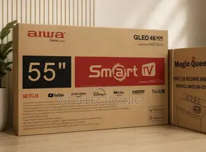 Aiwa 55 Inch Tv Qled Smart Tv Webos Hub, HDR Ultra Hd, Dolby Audio