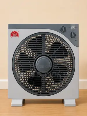 Ngli Crown 12 Inch Box Fan Powerful Cooling Fan With Timer