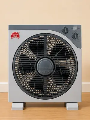Ngli Crown 12 Inch Box Fan Powerful Cooling Fan With Timer