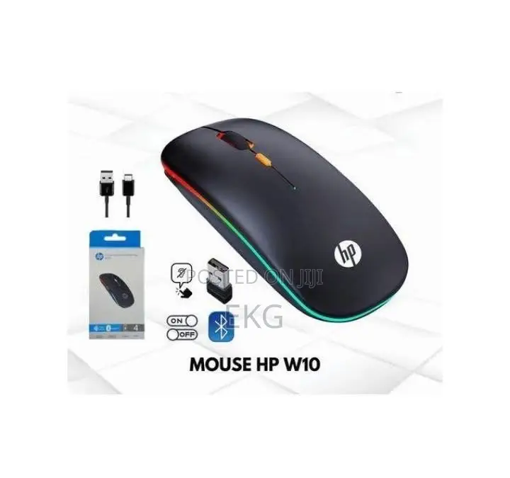 Hp W10 Dual Mode Wireless Bluetooth Mouse