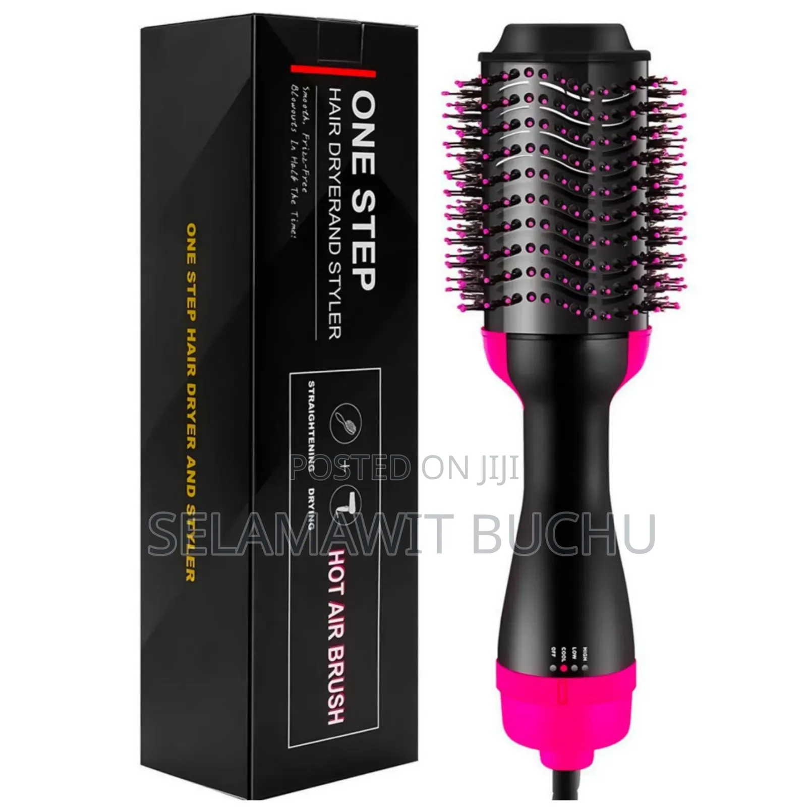 One Syep Hair Dryer And Styler