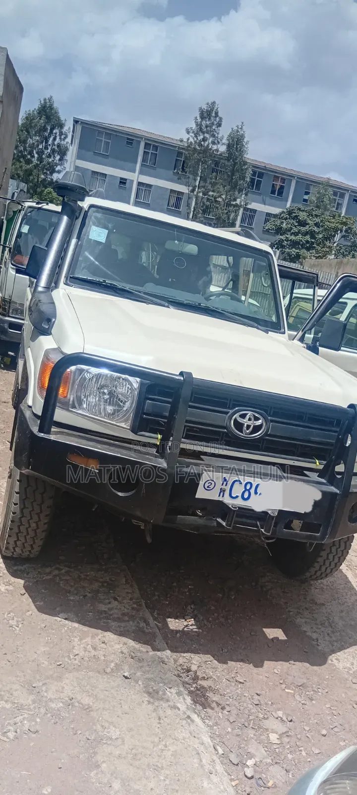 Toyota Land Cruiser 4.5 V8 TD 2017 White
