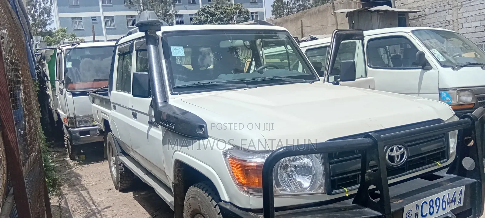 Toyota Land Cruiser 4.5 V8 TD 2017 White