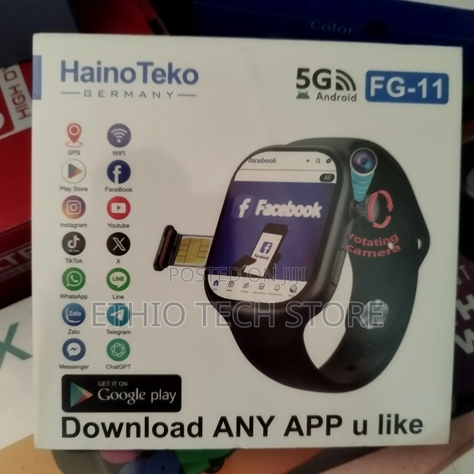 Hainoteko Fg11 Smart Watch