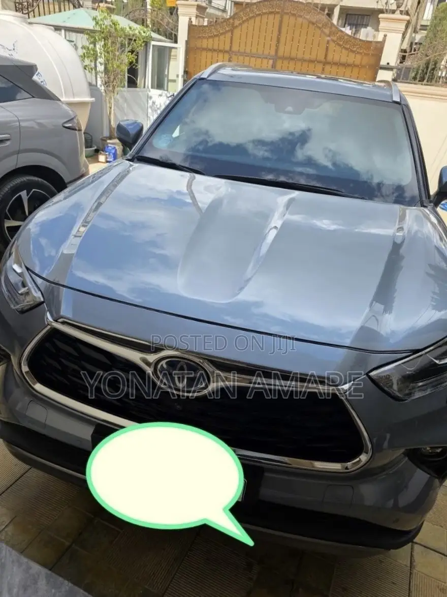 Toyota Highlander Hybrid 2024 Blue
