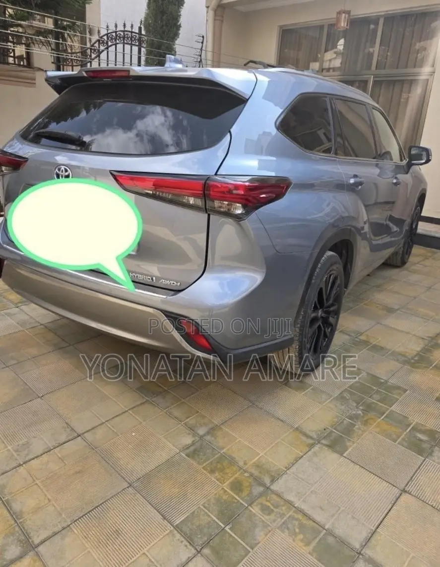 Toyota Highlander Hybrid 2024 Blue