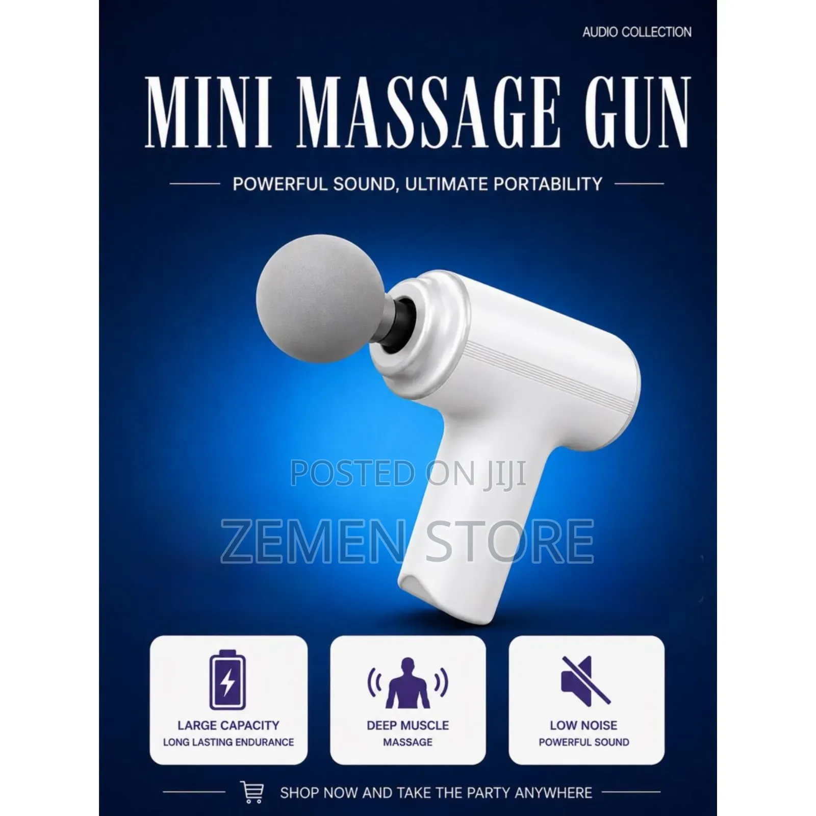 Mini Massage Gun የጡንቻ ድካምን ለማስታገስ እና ሰውነትን ለማሳረፍ