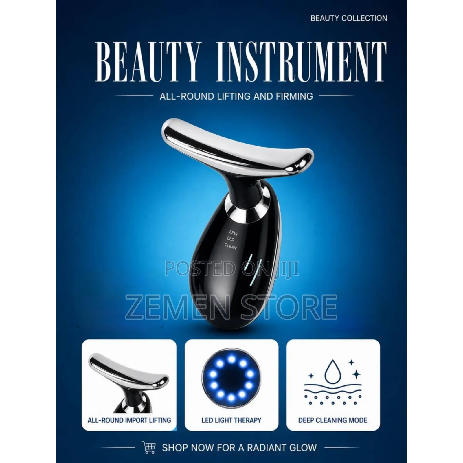 Facial Care Led Technology and Deep Cleansing System