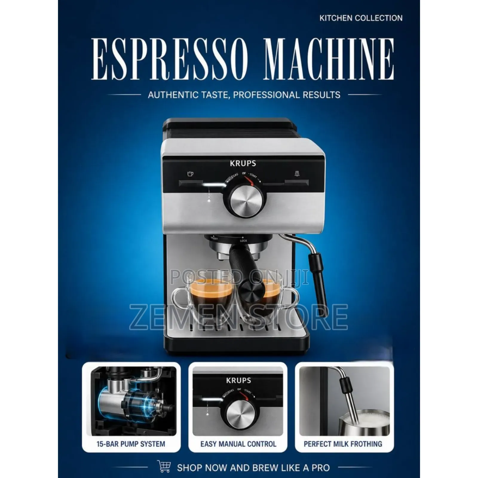 Krups Espresso Machine
