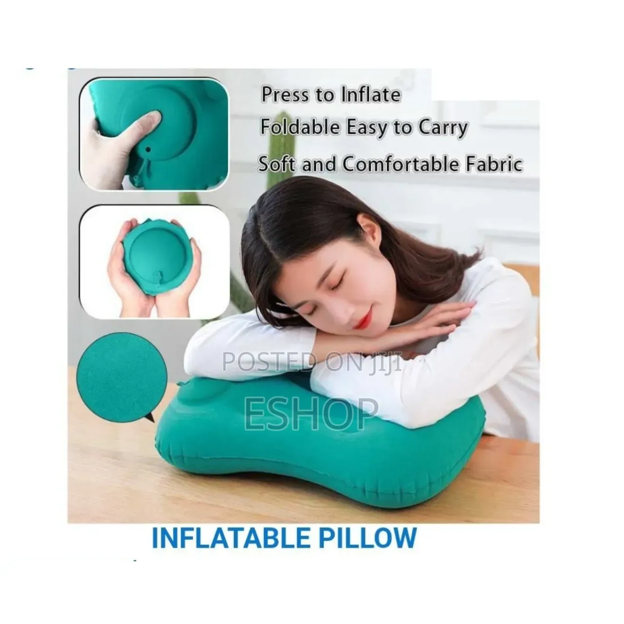 Foldable Pocket-Sized Air Pillow