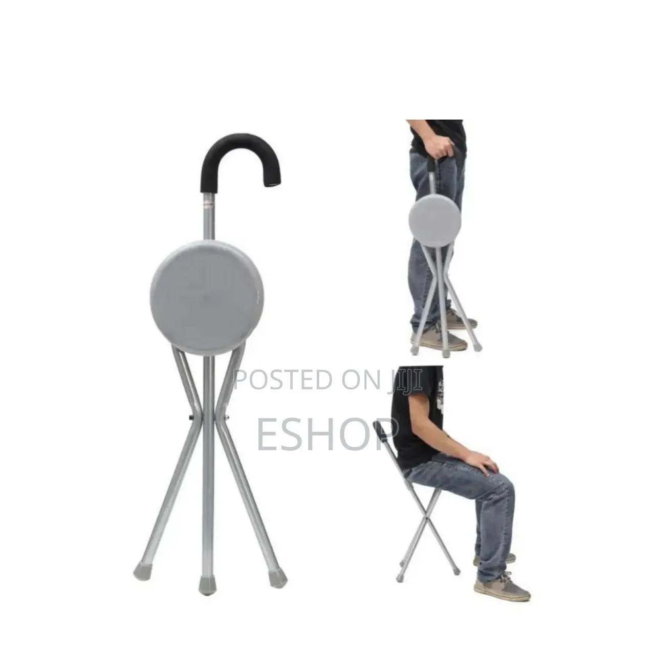 Rest Cane – Turn Your Walking Stick Into a Chair Anytime